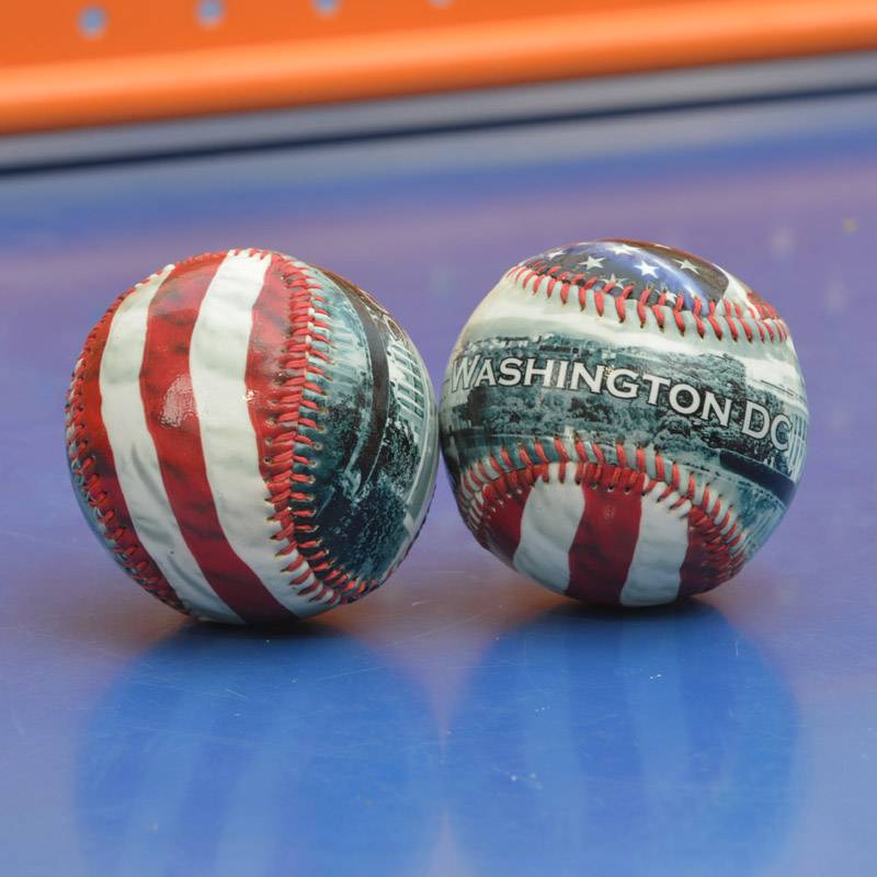 Hard baseball photo ball color commemorative baseball 9 inches