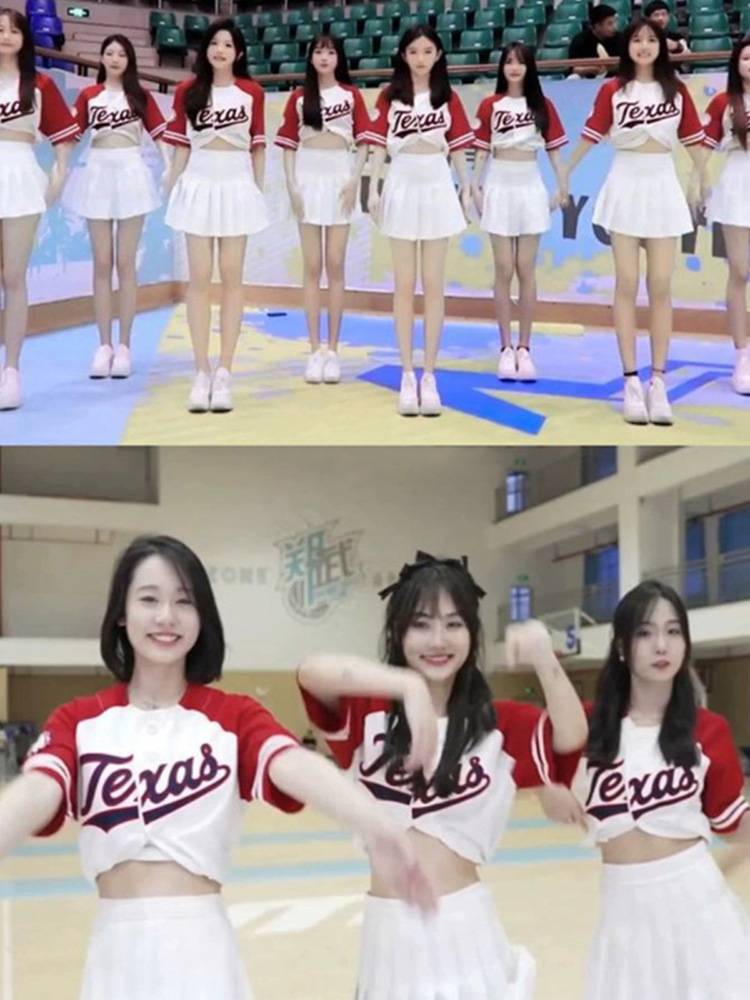 Basketball Baby Lala team clothing adult cheerleading performance service college student sports meeting cheerleader baseball uniform female