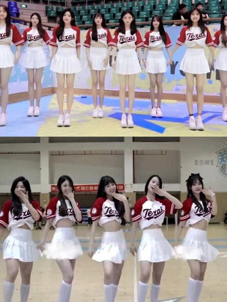 Basketball Baby Lala team clothing adult cheerleading performance service college student sports meeting cheerleader baseball uniform female