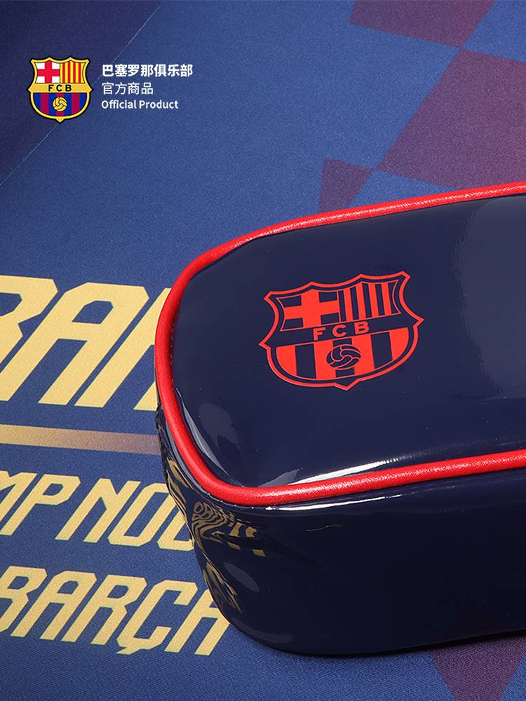 Barcelona Club Official Products | Barcelona Deep Blue Waterproof PVC Portable Bag Pens Football Fans