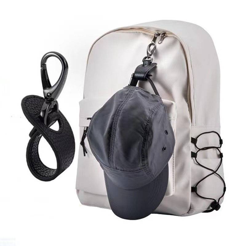 Golf Baseball Hat with a backpack cap to protect against loss and a bag of travel caps and gloves