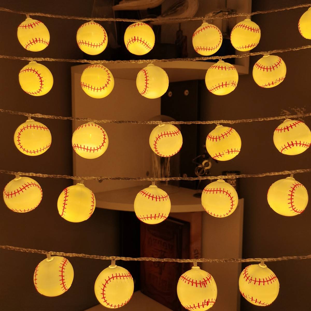 LED Football Basketball Baseball Barlight Bar atmosphere Lantern Lottery Shop World Cup European Cup Interior theme Decoration