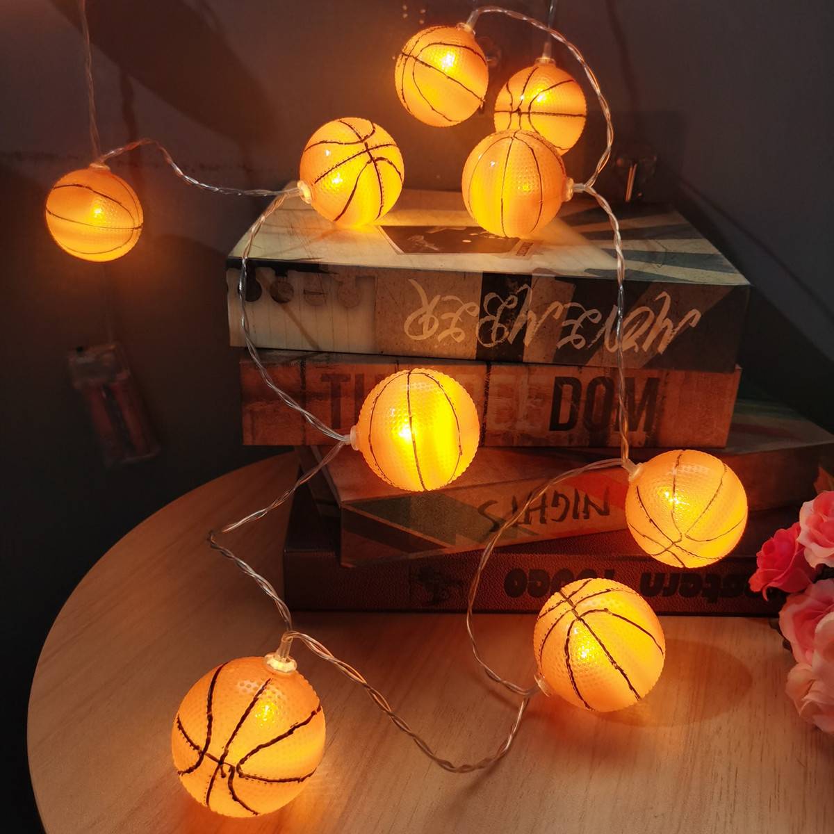 LED Football Basketball Baseball Barlight Bar atmosphere Lantern Lottery Shop World Cup European Cup Interior theme Decoration