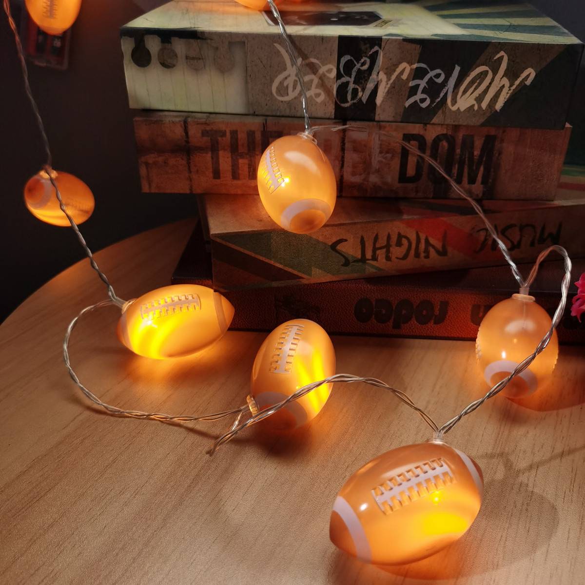 LED Football Basketball Baseball Barlight Bar atmosphere Lantern Lottery Shop World Cup European Cup Interior theme Decoration