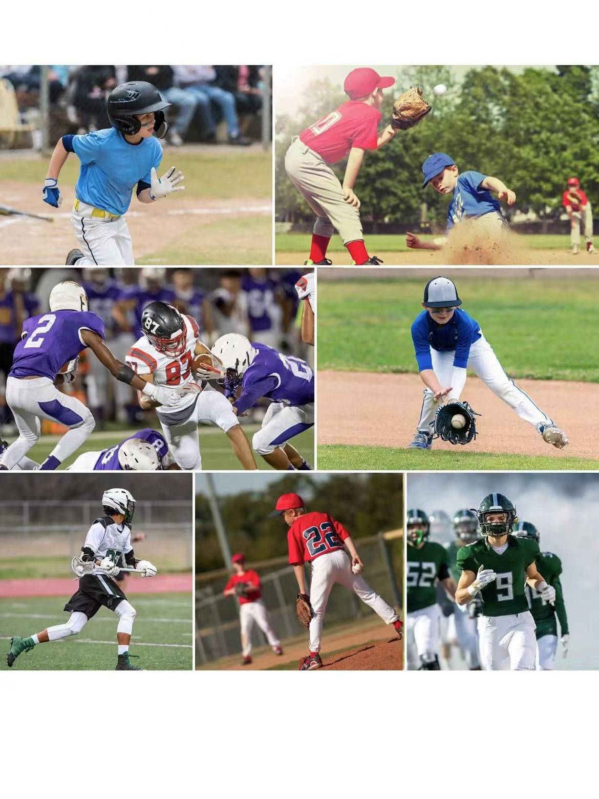 Professional baseball skate pants Children, young lady shorts, shock -proof sponge tight -fitting high bombs, dry breathability protection