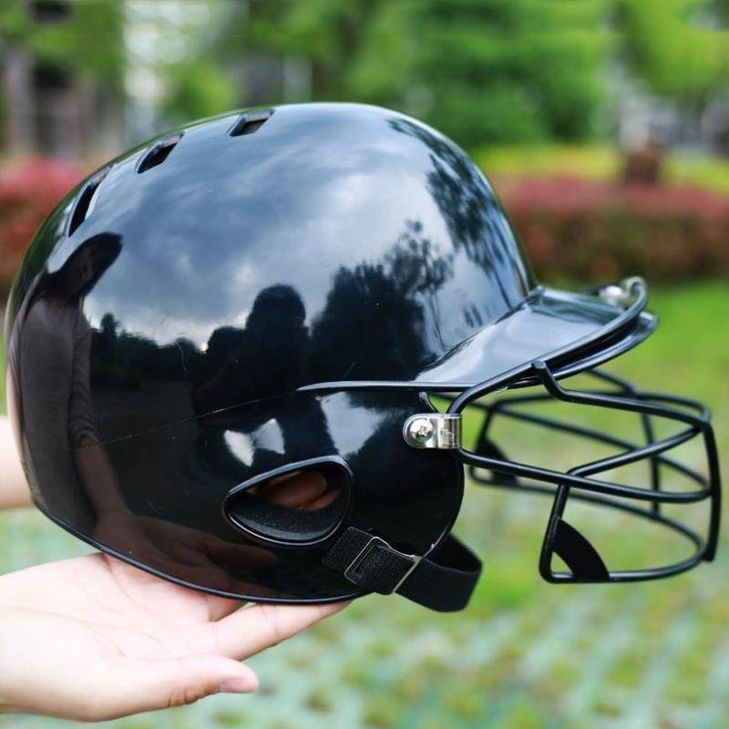 Professional baseball helmet strikes the battleball catcher helmet, the two -eared mask protective mask protective face protection baseball baseball