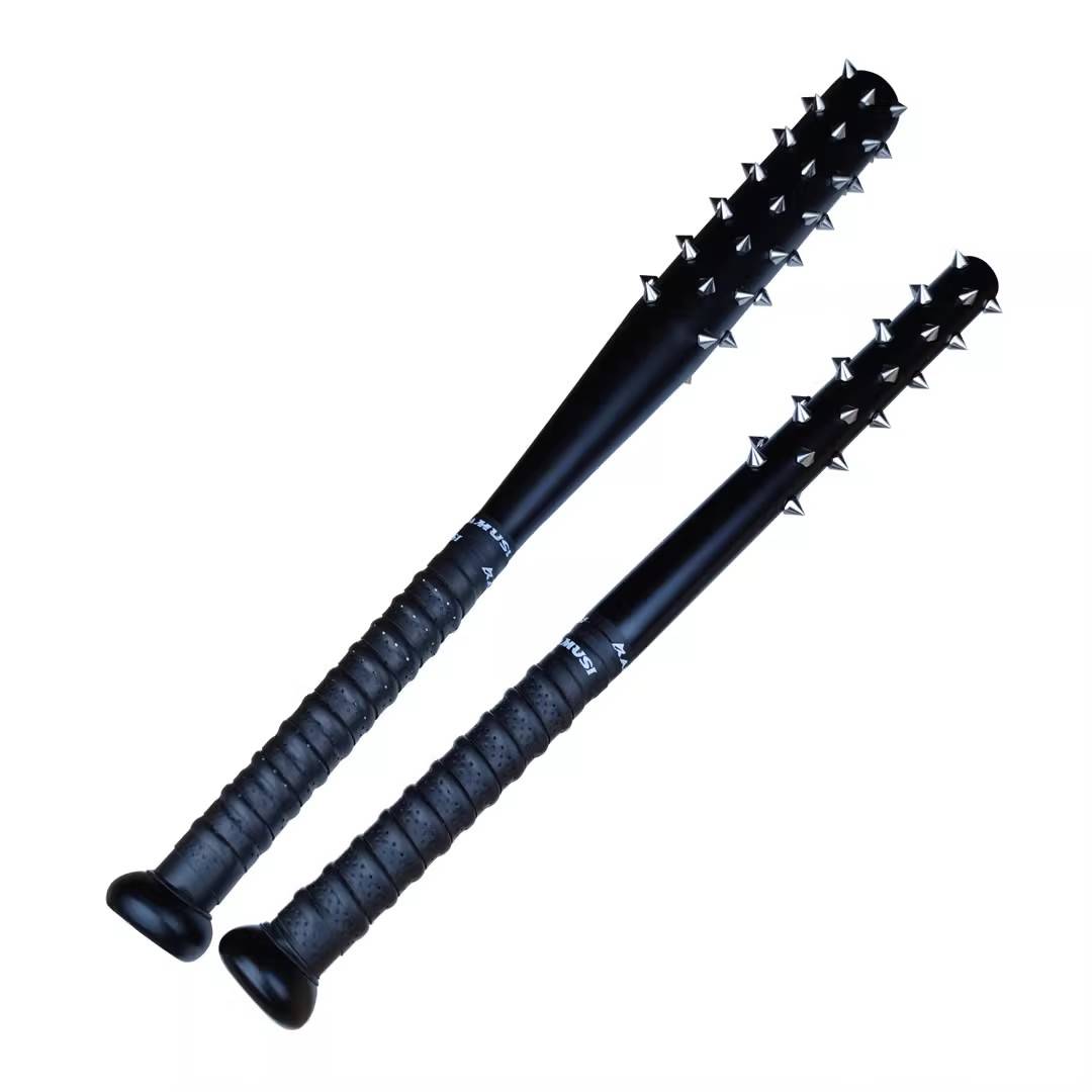 Baseball stick alloy steel wolf tooth rod thick metal anti -body stick baseball stick fight self -defense vehicle weapon supplies