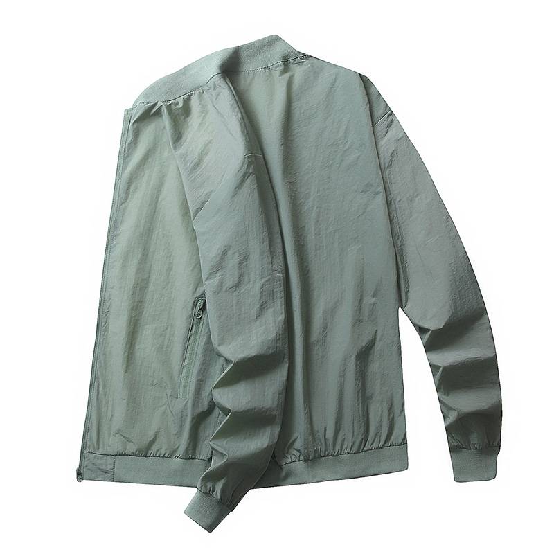 Summer sunscreen men's baseball uniform outer surgery anti -ultraviolet skin clothing ultra -thin and breathable jacket men's clothing sunscreen clothes