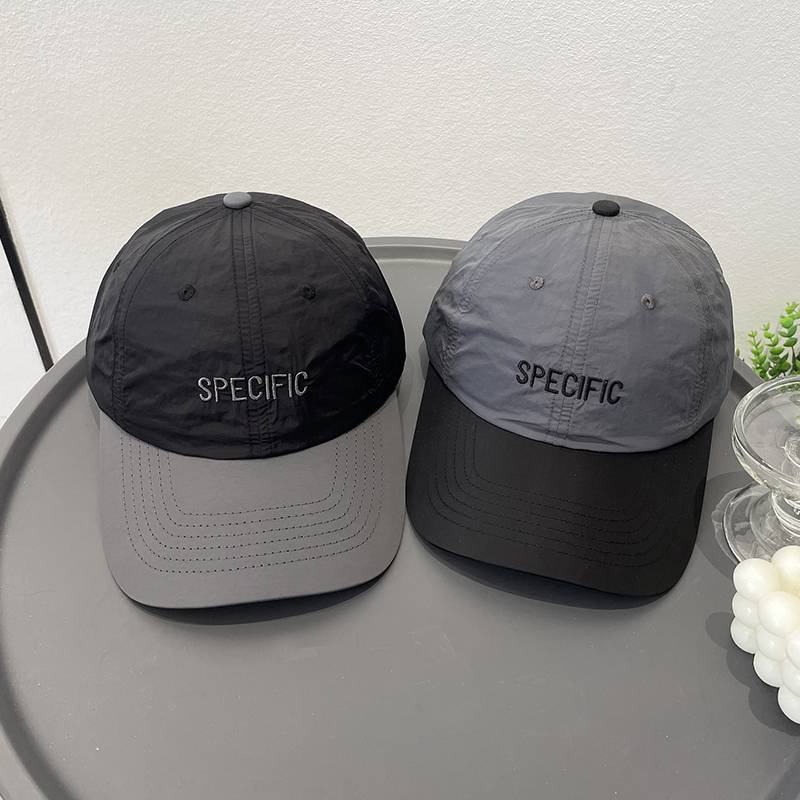 Speed -up fast -drying baseball hat Female spring and summer thin breathable casual versatile outdoor sun sunscreen duck tongue hats