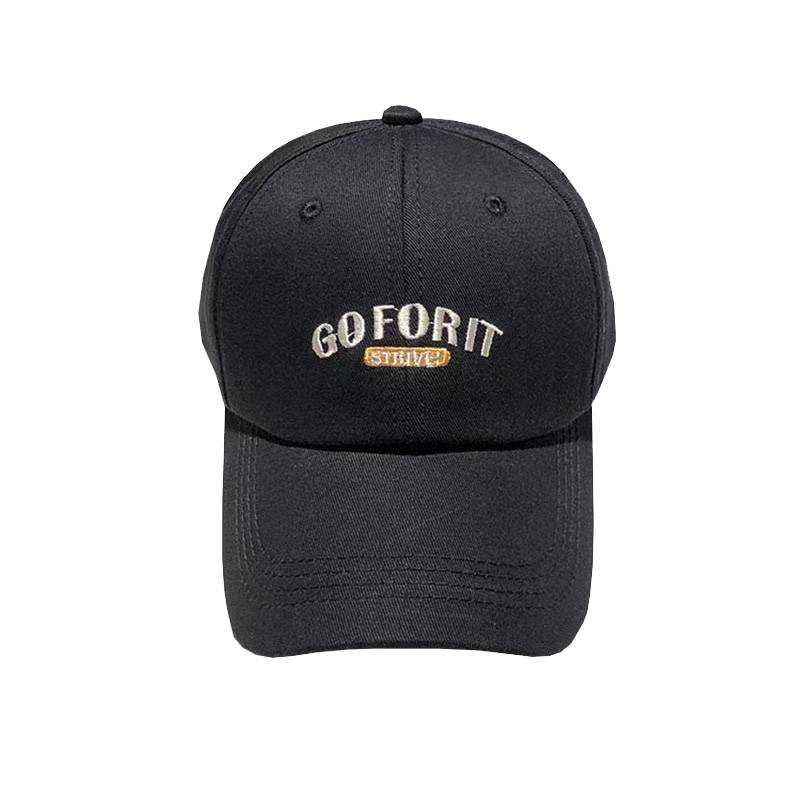 Summer baseball hat female sunscreen Korean version of the trendy versic embroidery letter peaked cap