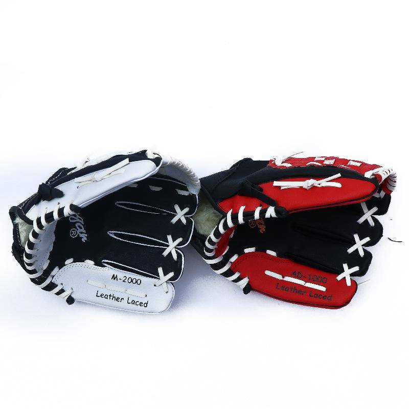 Barball baseball gloves Children adult adolescent training pitcher teenager PU all young ball receipt equipment inside and outside
