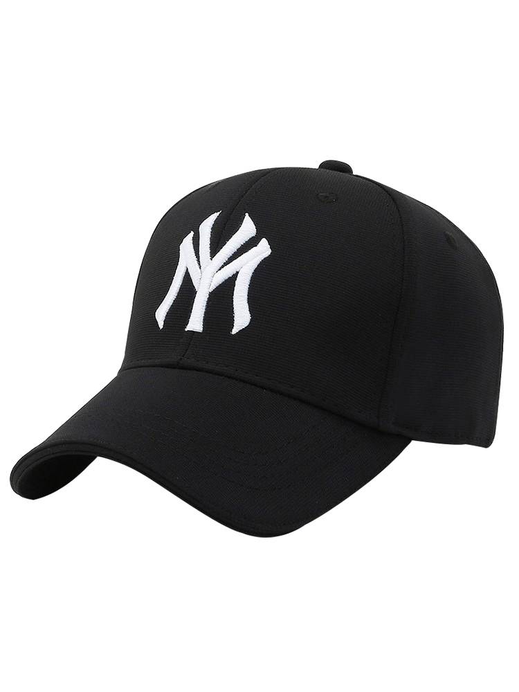 Mlb hat Men's sun hat female outdoor Korean version of the versatile men's sun hat baseball cap sunscreen