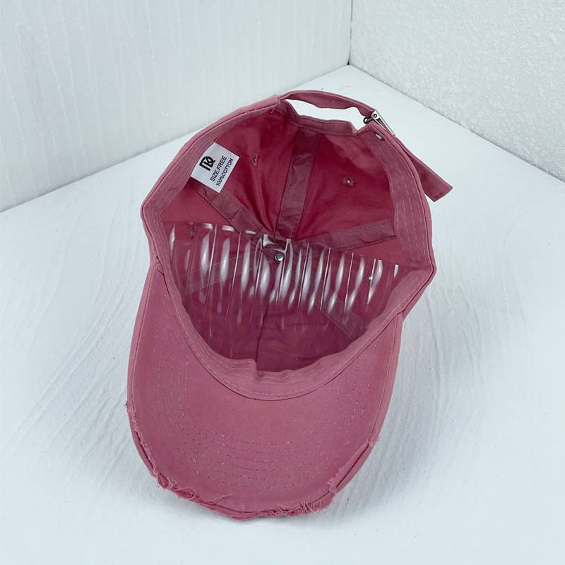 Hat set internal support baseball dripping soft top caps internal brackets wearing plastic peaked cap hat