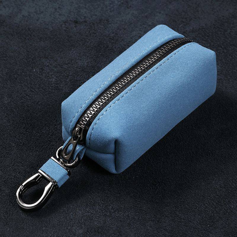 Blue single zipper [can put the car key]