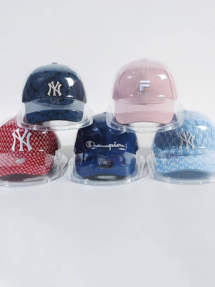 Baseball hat box holder holding hat, a fixed hat anti -deformed hat storage box display shelf