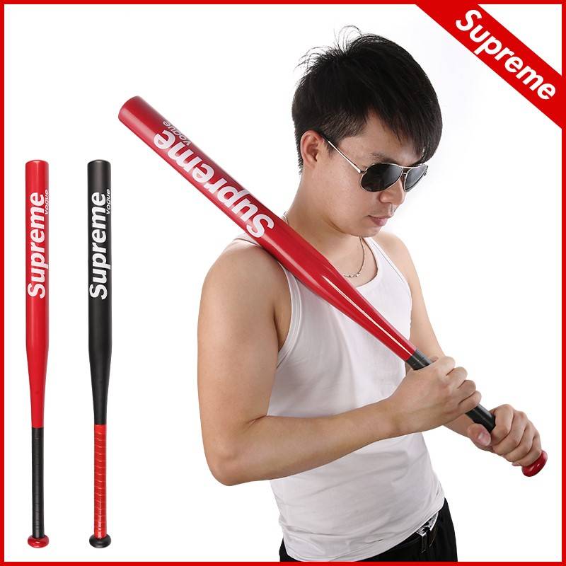 Tide brand SUP alloy steel thick baseball stick men's and women's baseball stick anti -body iron rod base defense weapon