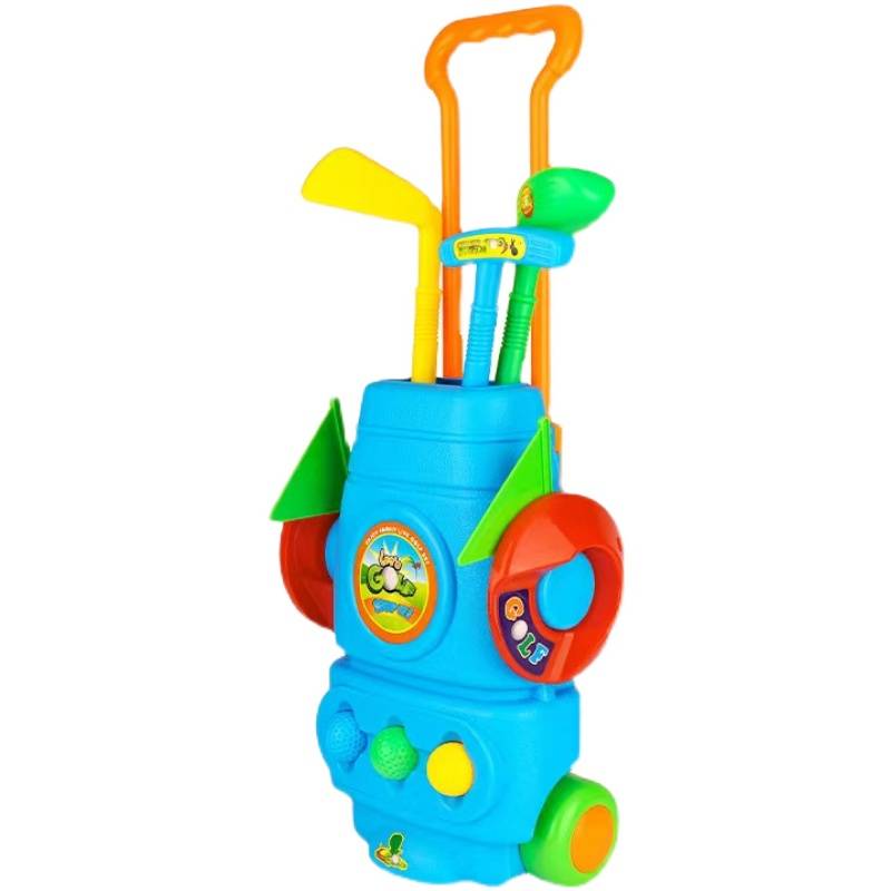 Golf children's toy club set-up trainer indoor- and outdoor-to-peer-to-boy sports