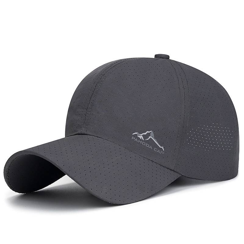 Summer cool sunscreen baseball cap shade hat Sun hat Men's outdoor travel fishing fast dry and dry duck tongue cap