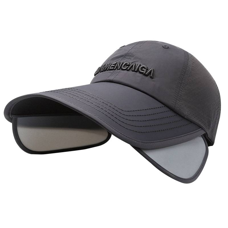 Duck tongue cap male suncap sunscreening 2024 new fast-dry fishing UV baseball cap