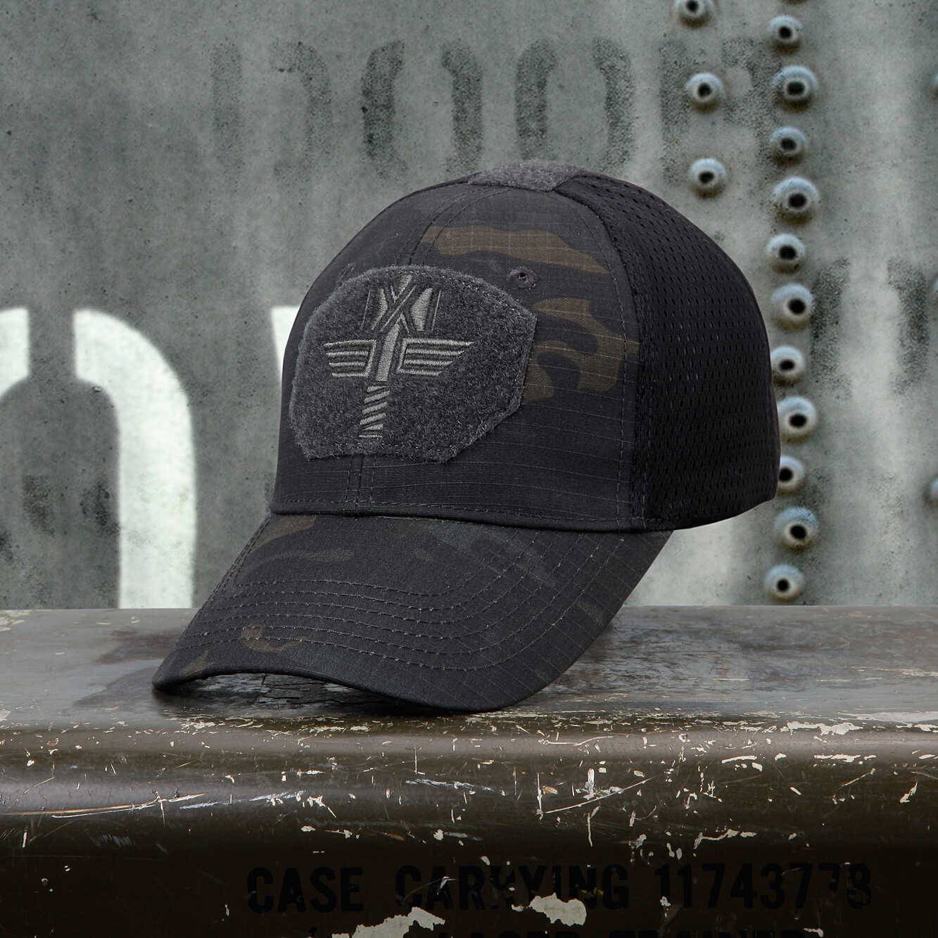 THE SIZE OF THE CHIEF SCORPION MC SERIES TACTICAL BASEBALL CAPS CAN BE ADJUSTED FOR SHAVING AGAINST SUNSHIELD CAPS