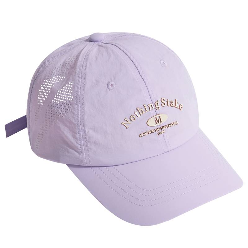 Japanese sports speed dry running breathable sunscreen blealing baseball cap female outdoor outdoor operating costume casual peaked