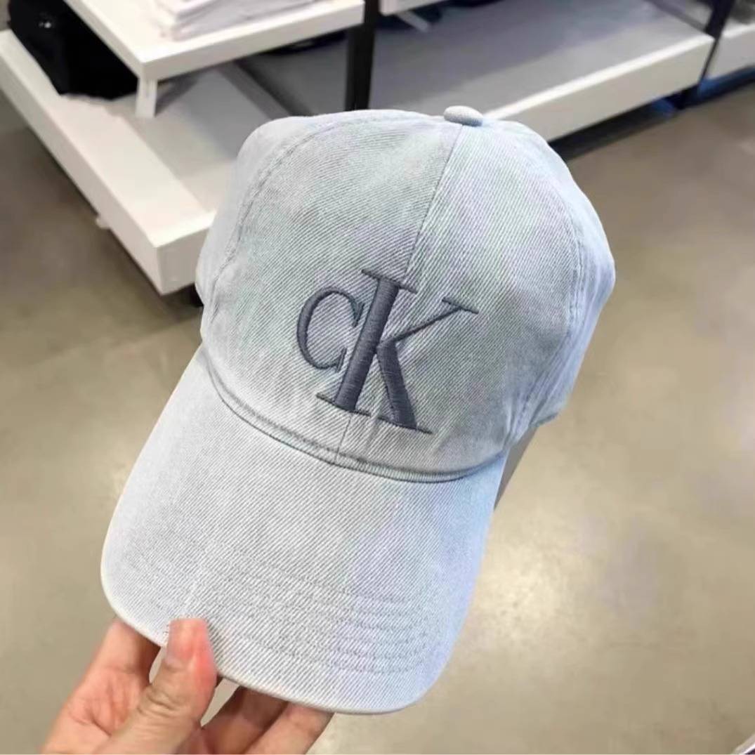 Big letters light blue