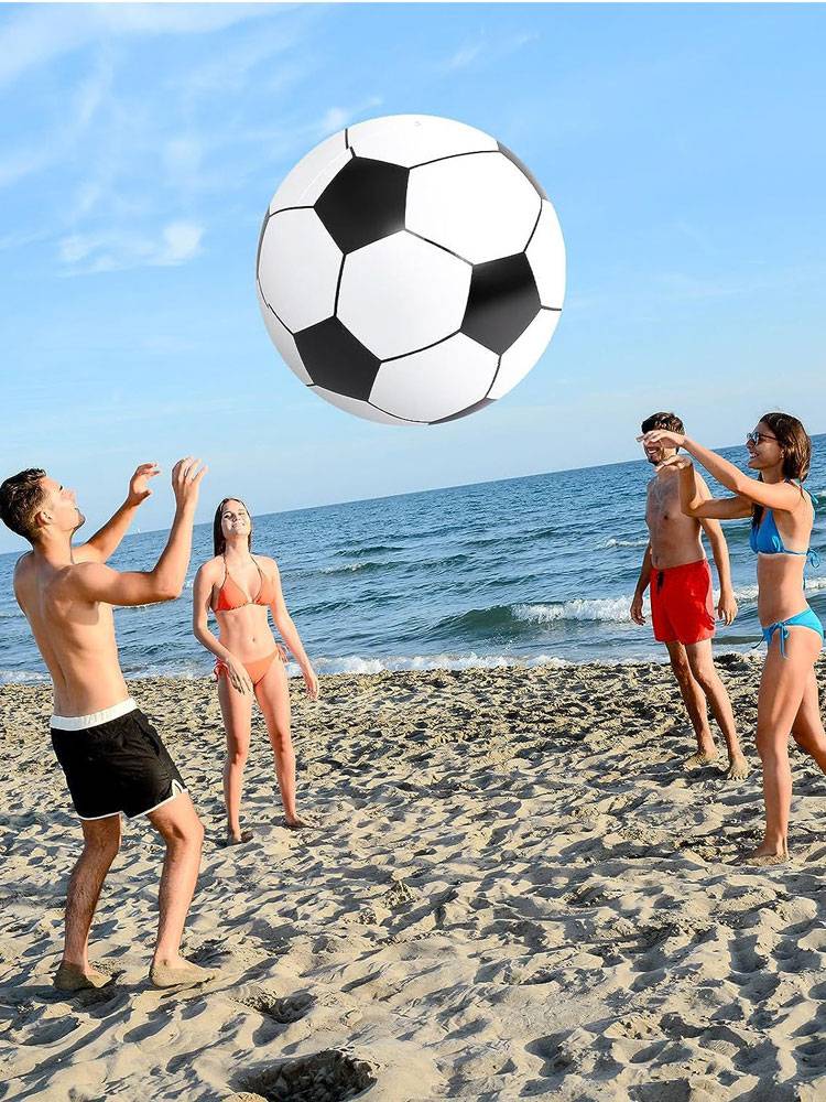 Outdoor inflatable big ball net red atmospheric balls large ball water volleyball play water ball toy ball giant beach ball
