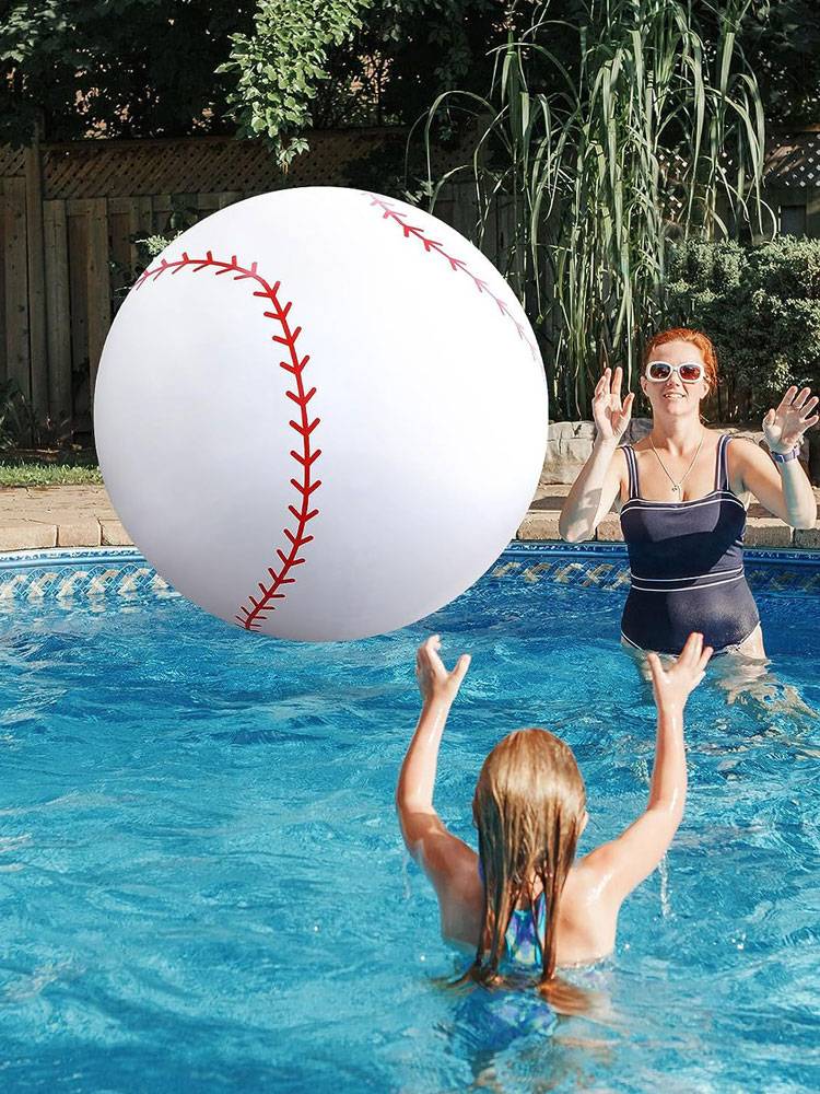Outdoor inflatable big ball net red atmospheric balls large ball water volleyball play water ball toy ball giant beach ball