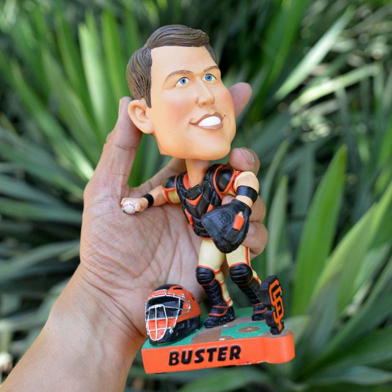FOREVER resin mlb baseball big head doll shakes head baseball base Q version toy cartoon cute gift