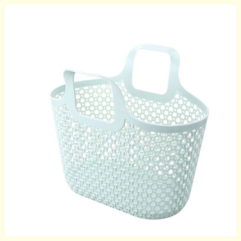 Bath basket green bath basket