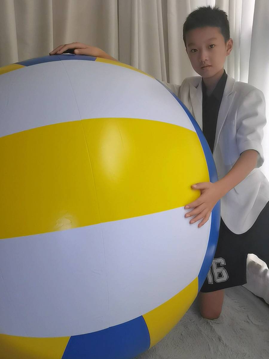 1 meter volleyball plus power pump