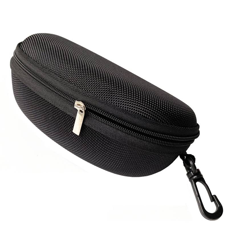 Glasses box men carry sunglasses sunglasses large box to storage women's eyes large anti -anti -anti -mirror box women's zipper