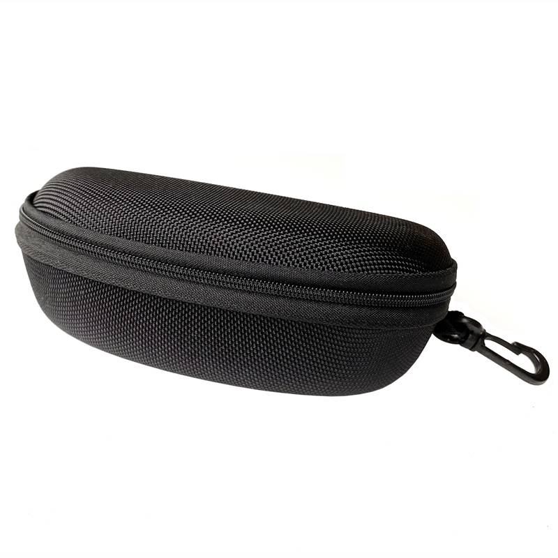 Glasses box men carry sunglasses sunglasses large box to storage women's eyes large anti -anti -anti -mirror box women's zipper