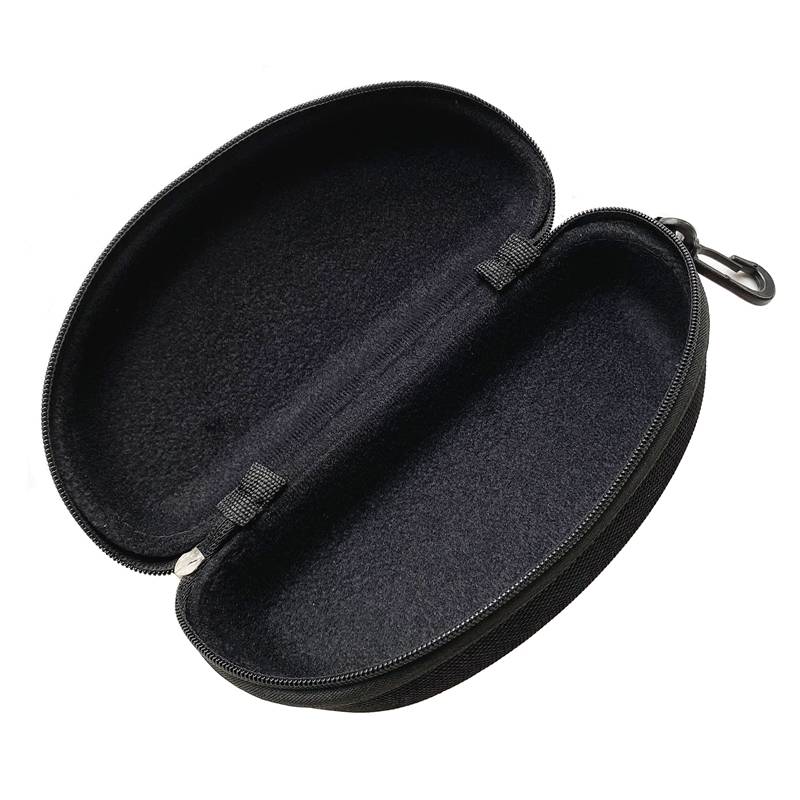 Glasses box men carry sunglasses sunglasses large box to storage women's eyes large anti -anti -anti -mirror box women's zipper
