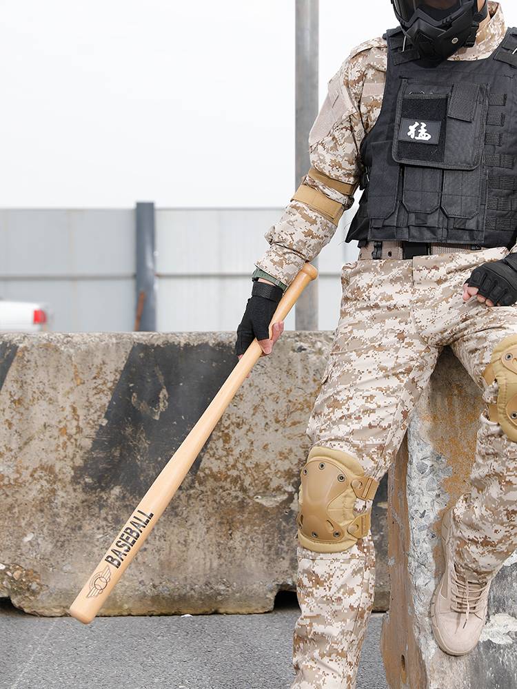 Solid wooden baseball stick anti -body fighting weapon vehicle super hard men and women legal defense baseball baseball baseball rod