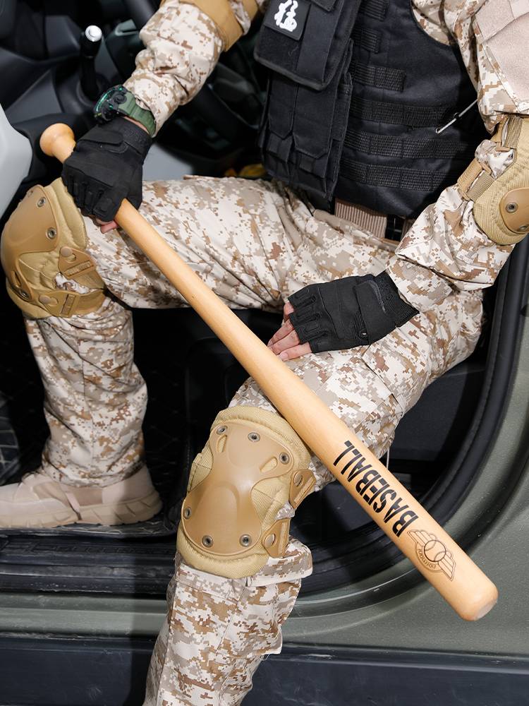 Solid wooden baseball stick anti -body fighting weapon vehicle super hard men and women legal defense baseball baseball baseball rod