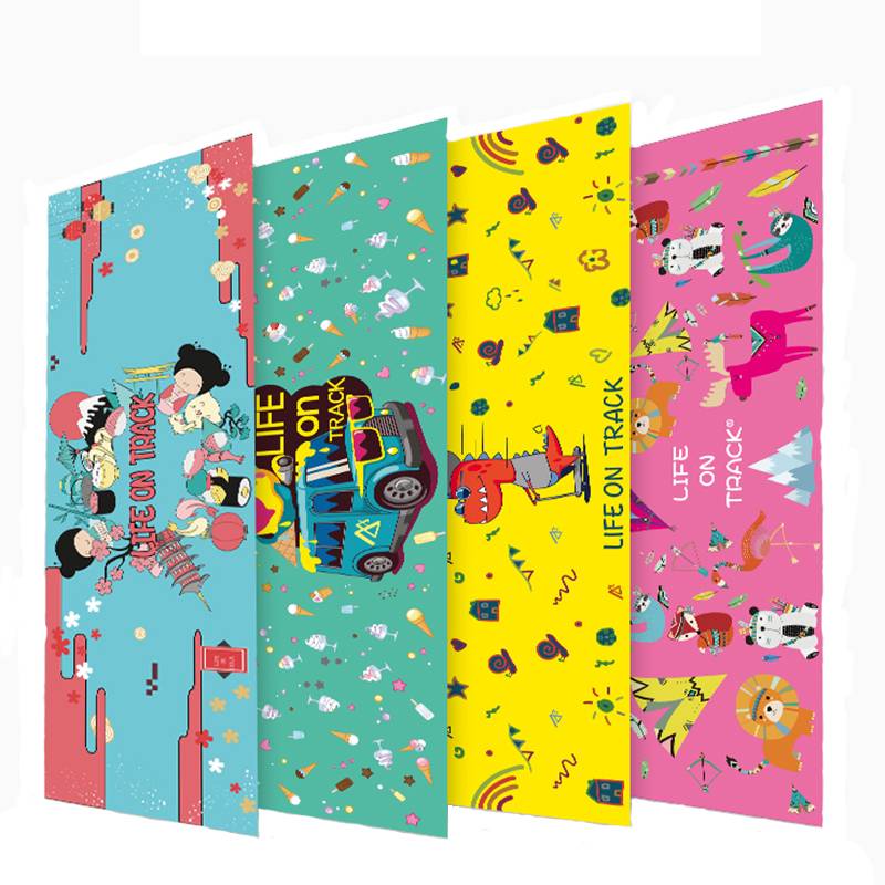 Gym fast dry towels, male and girls, cartoon sweat -sucking towels, hand yoga running cold sensation sweat ice towel