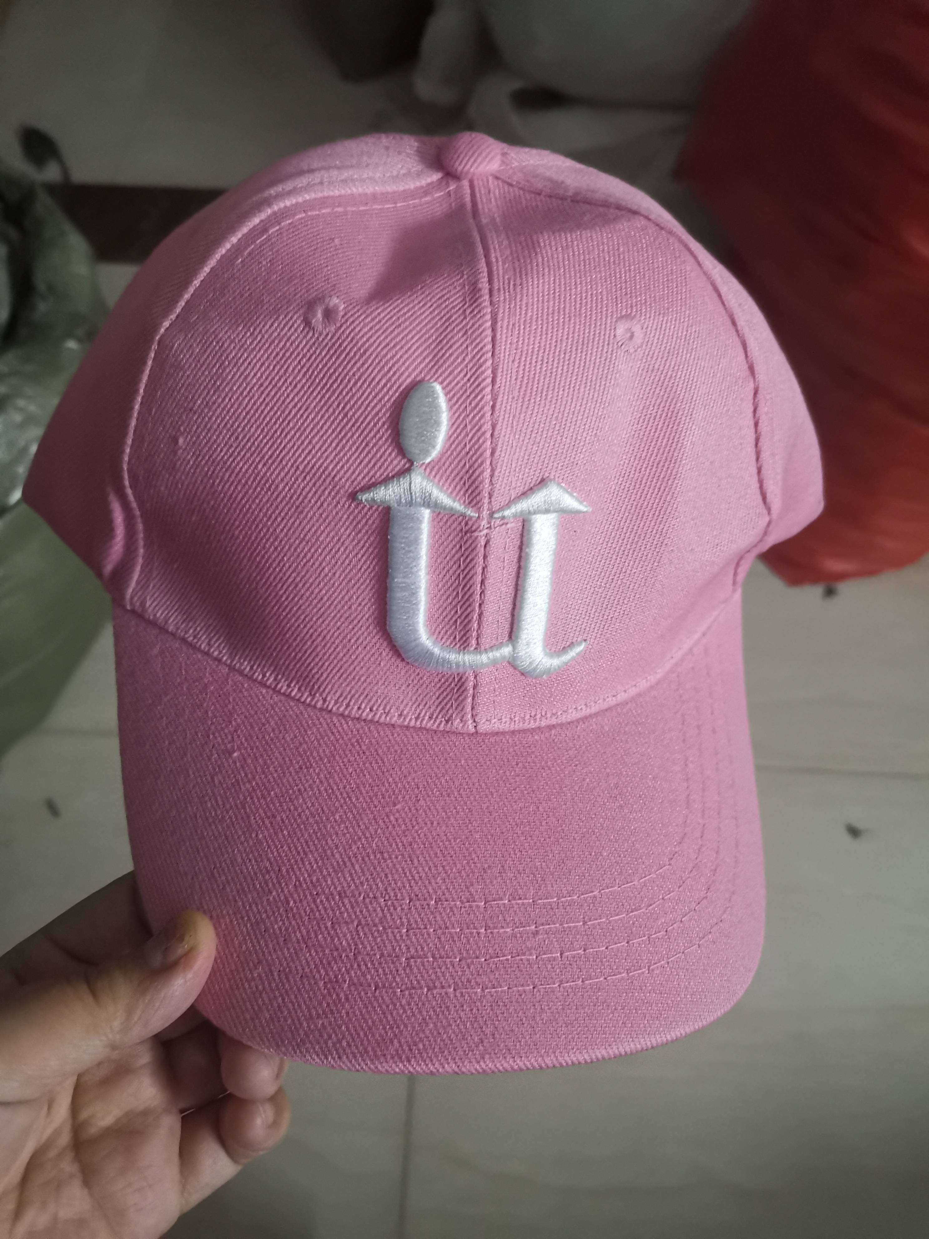 IT pink sun hat