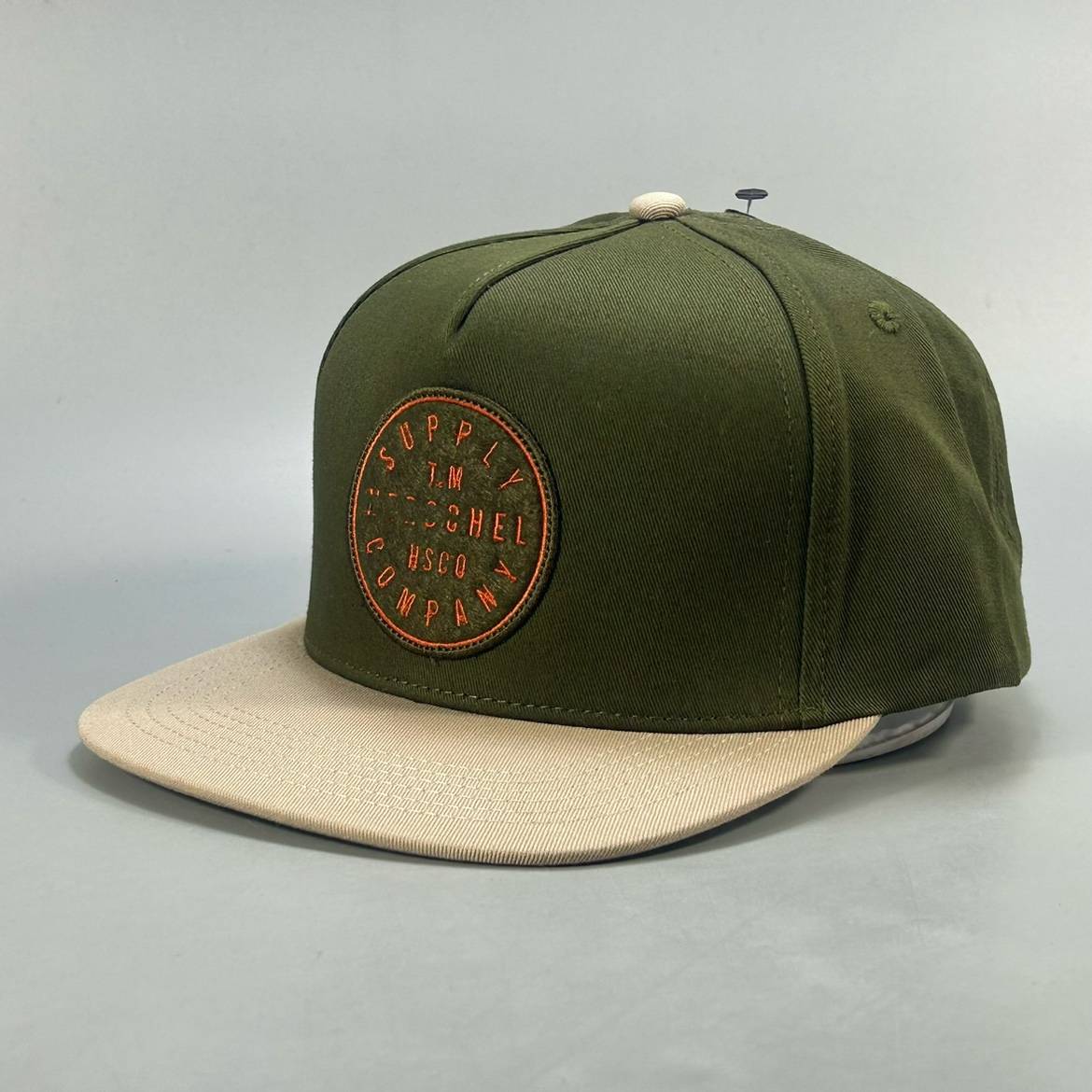 Rare niche Australian HS flat -edge hat Old school hard top wide -eave hip hip -hop hip -hop rap sheet