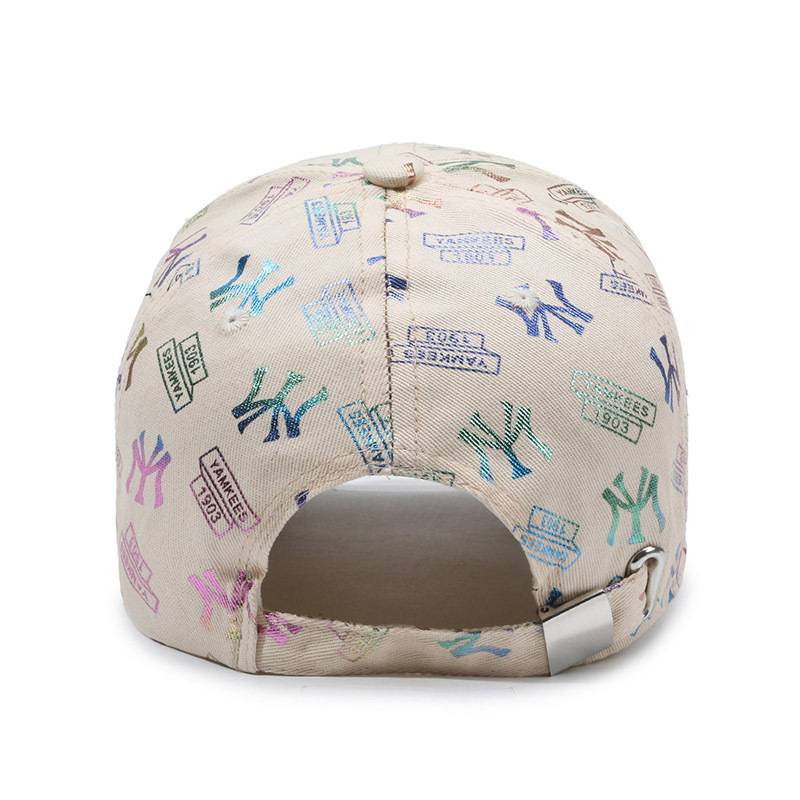 Show face small baseball cap Female casual sun hat, hard -top male sun hat, original non -mlb non -foreign hats deepen