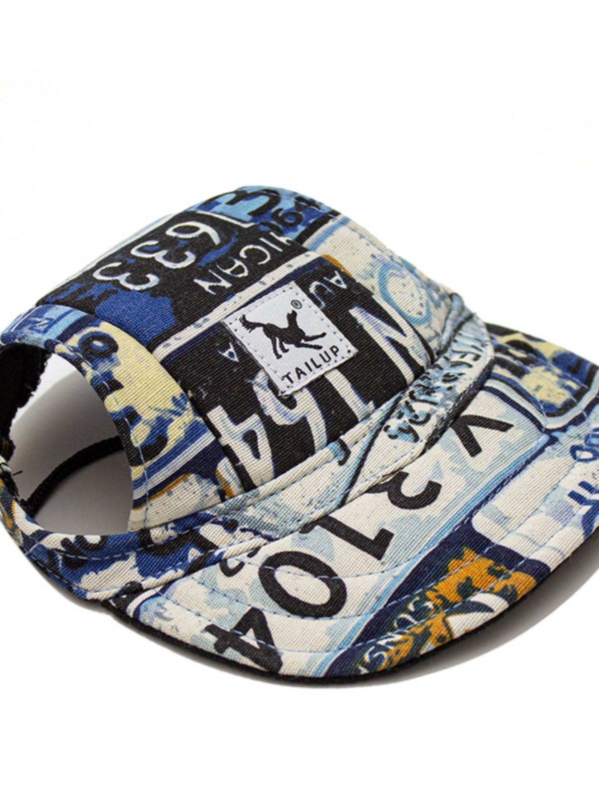 New pet baseball hat Breda hat Mushy hat exposed ears dog hat cat outdoor outdoor outdoor pet supplies