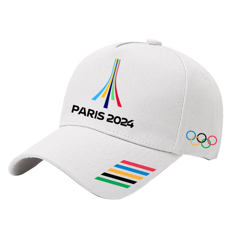 2024 Paris Olympic Games PARIS Five Ring Memorial Hat Outdoor Shadow Baseball Mot Slayer Duck Tongue Hat