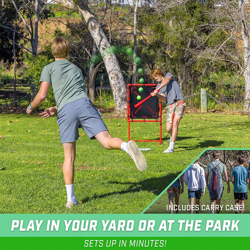 Portable baseball pomooline pitch pitcher pitching training assault area good ball tape exercise box equipment