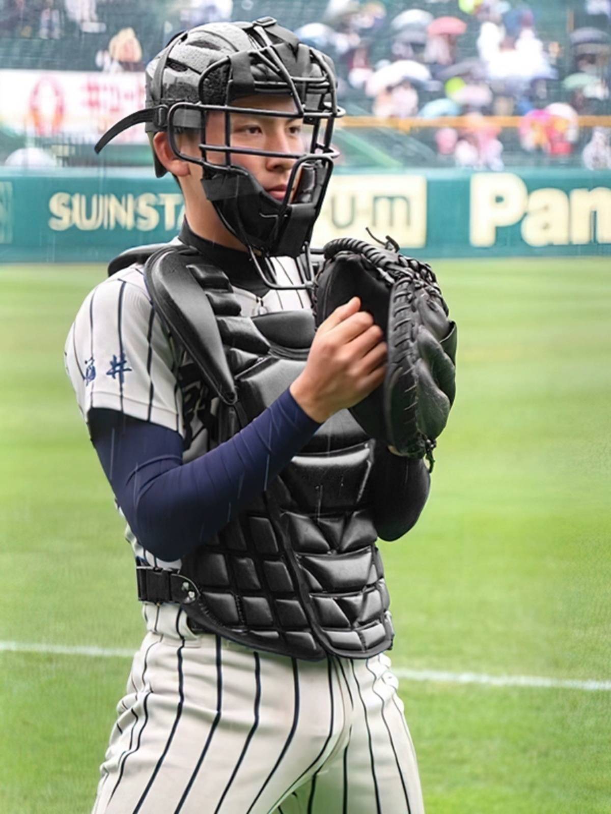 Baseball Barrier Ball Catcher Handing helmet Ambreatment Mask Face Sports Movement Adult Stick Protective Ear Protective Protective