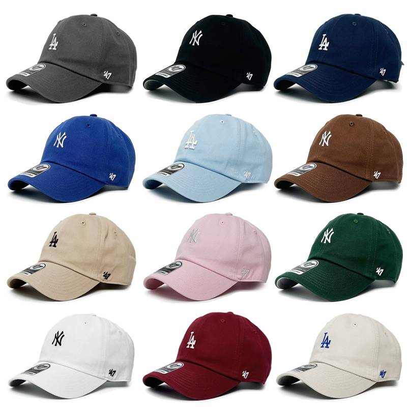 Hat girl 2024 new La peaked cap Men's soft top thin fashion shade hat curve cornary face face small ny baseball cap