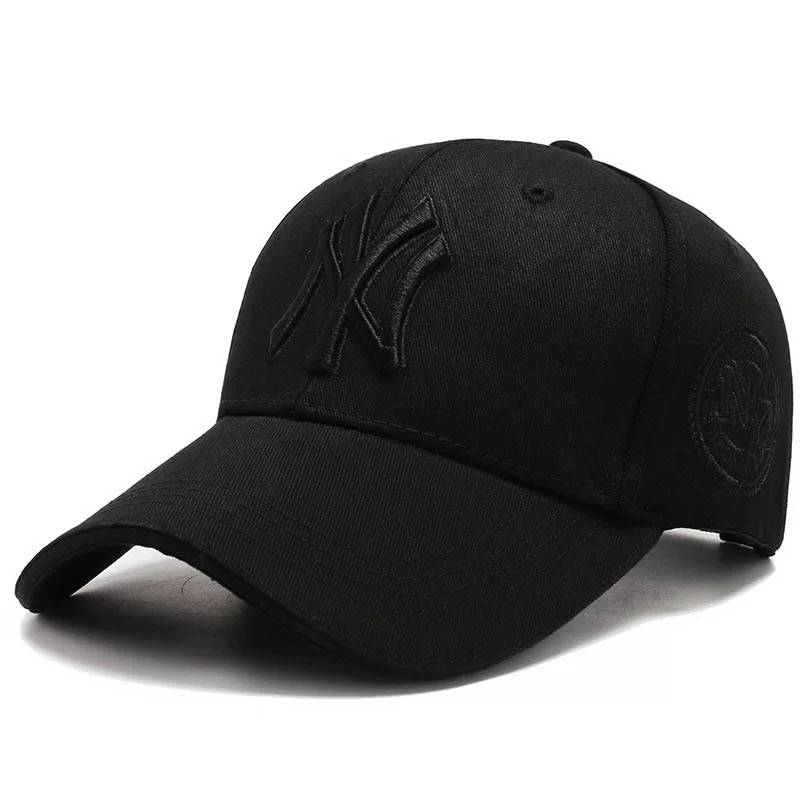 New baseball cap, hard -top embroidered men's and women's sun hat sandwiches outdoor sports cap fashionable youth peak hat