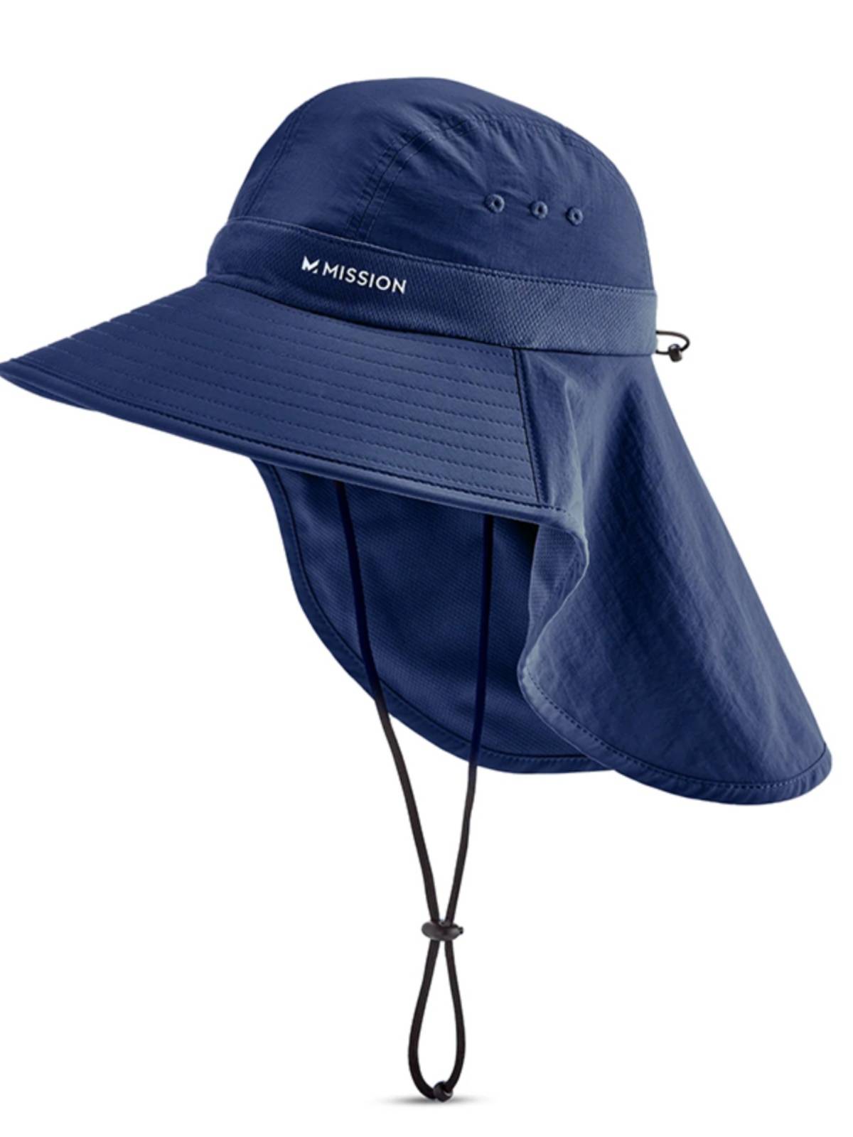 Multi -direction to protect the US single neutral lightweight, breathable, cold, cold anti -ultraviolet outdoor migration travel wide brim hat