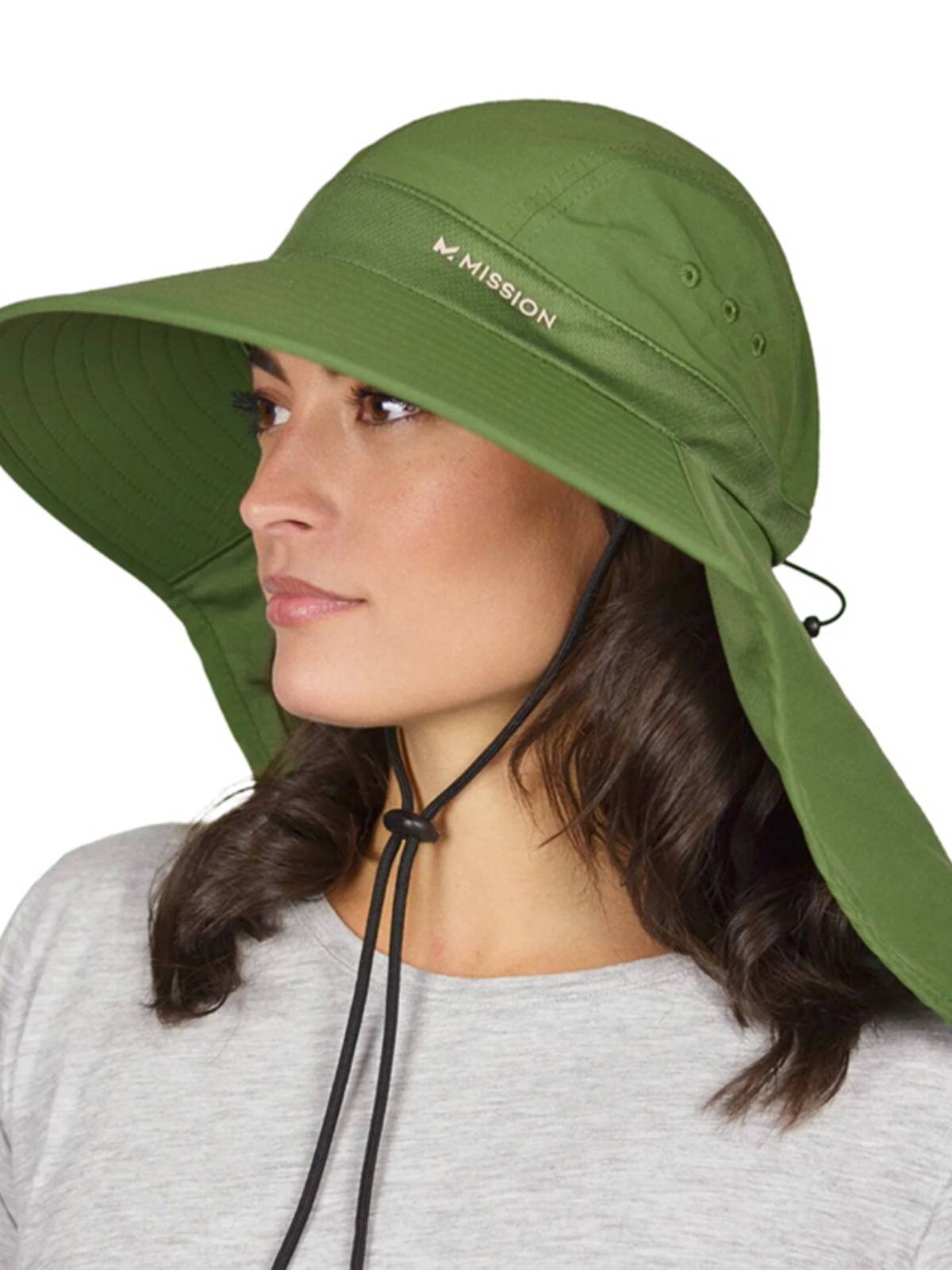 Multi -direction to protect the US single neutral lightweight, breathable, cold, cold anti -ultraviolet outdoor migration travel wide brim hat