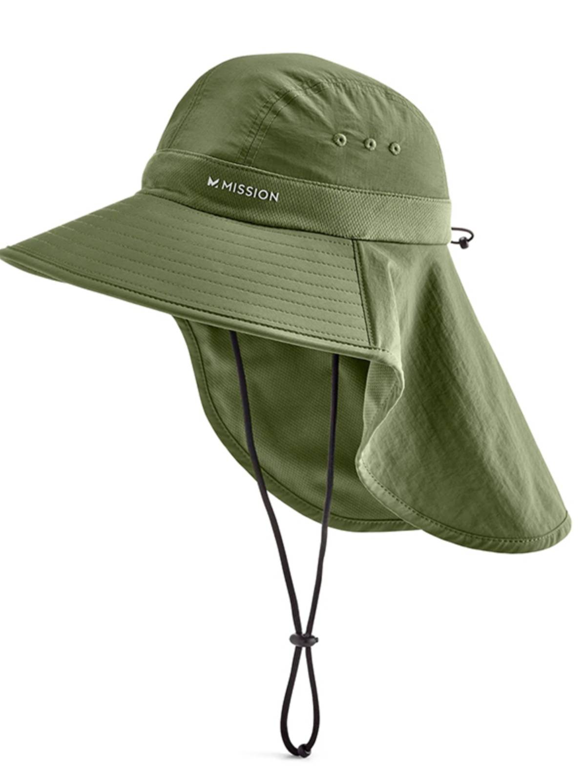 Multi -direction to protect the US single neutral lightweight, breathable, cold, cold anti -ultraviolet outdoor migration travel wide brim hat