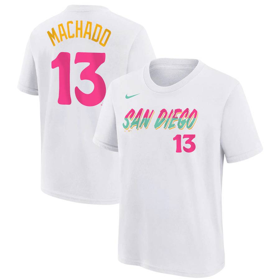 Machado23 TACHADO23 TATIS JR22 SOTO baseball pure cotton T -shirt